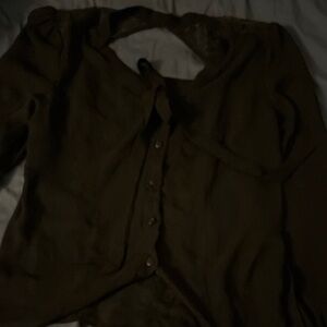 Elegant Black Women's Top